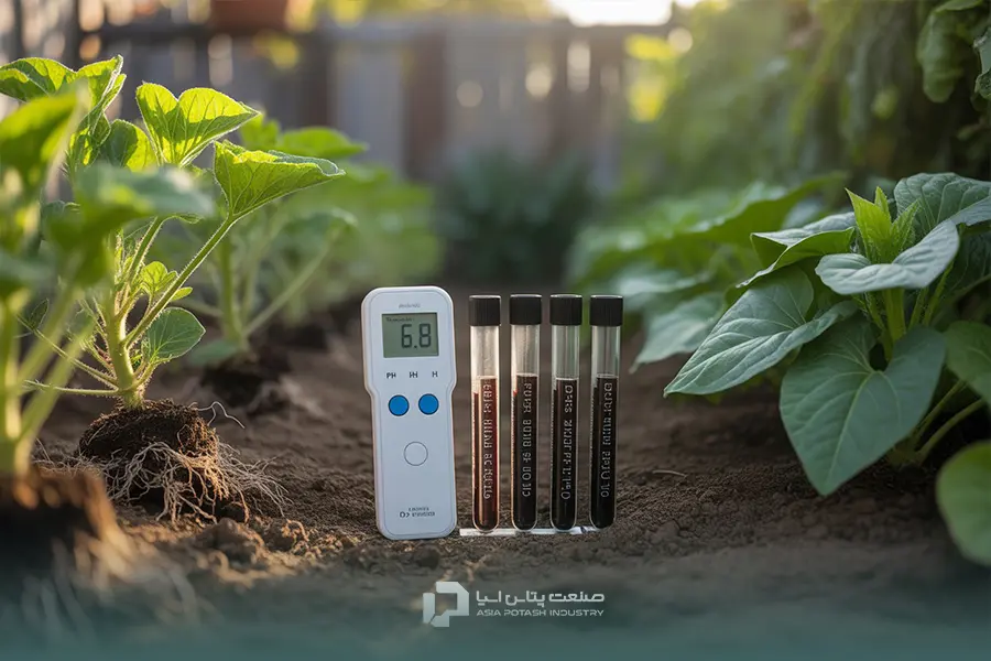 پی اچ خاک باید اندازهگیری شود تا از سلامت خاک مطمئن شوید